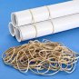 3 POUNDS of Quality Rubber Bands 3" x 1/8" Medium Quality Office Supply #32