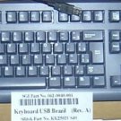 BRAZILIAN PORTUGESE ENGLISH USB KEYBOARD For PC MAC - FOREIGN KEYBOARD - Brazil