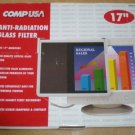 CompUSA Anti Glare Radiation Static Filter for 15" 16" 17" CRT LCD Monitors