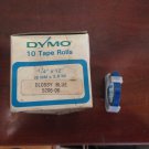 10 Pack Dymo 1/4" x 12' Glossy BLUE Embossing Tape Label Magazine Maker Printer