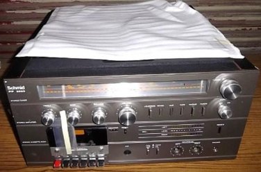 NEW Schmid PP-2020 Vintage Stereo Receiver Tuner Cassette Record Player LP AM FM