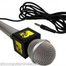 MTV Karaoke Microphone Yellow & Black The Singing Machine Mic SMM-200 Classic
