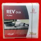 New Iomega 70GB Rev Disk for Mac PC Storage Backup Removable Media Data Cartridg