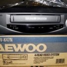 Daewoo DVK47N VCR Video Player Recorder VHS TV Tuner Record Shows Cable Satellit