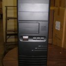 Black Small Tower AT Computer Case Vintage Build Desktop Server DOS WIN -040DBF