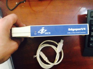 Digi Edgeport/4 USB to 4 Port 230 Kbps Serial Converter 301-1000-04 RS-232 DB-9