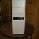 AT Computer Case + POWER SUPPLY Tower Desktop PC Win Dos Build Server 747B+Power