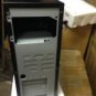 Black AT Tower Server Computer Case - Build PC Windows DOS System Mid Full 760B