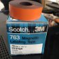 *NEW* 5 ROLLS SCOTCH 3M 3/4" ORANGE Magnetic Labeling Tape 763 Label Maker Roll