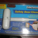 *NEW* Safety Spring Door Closer White Ivory by Gibcloser - Fully Adjustable