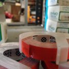 DYMO 1 Roll 3/8" x 12' RED Embossing Tape Label Magazine Maker Printer 2300