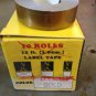 10 PACK 1/2" x 12' GOLD Embossing Tape Label Magazine Maker Printer DYMO 2300