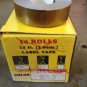 10 PACK 1/2" x 12' GOLD Embossing Tape Label Magazine Maker Printer DYMO 2300
