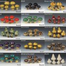 6pc Mushroom Garden Pin Set - MADE TO ORDER - Hand Made Ceramic (Cagwin Manchen)