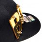 3D Letter "Boss" Rivets Bolt Hip Hip Adjustable Snapback Cap (Gold)