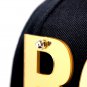 3D Letter "Boss" Rivets Bolt Hip Hip Adjustable Snapback Cap (Gold)