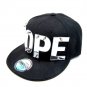 3D Letter "Dope" Rivets Bolt Hip Hip Adjustable Snapback Cap (Silver)