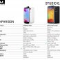 New BLU Studio 6.0 HD D650 Black Factory Unlocked GSM Dual-SIM Android Cell Phone 6 inch
