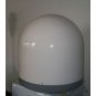 KVH Tracvision M7 Empty Dome 24" Dummy Satellite White Housing Storage Fiber