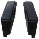 New Fiberglass Harley Davidson 4" Extended Stretched Saddlebags + Lids 89-13