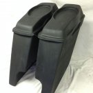 New Harley Davidson 4" Extended Saddlebags 6 x 9 Speaker Lids With Cut Outs 6x9