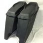 New Harley Davidson 4" Extended Saddlebags 6 x 9 Speaker Lids With Cut Outs 6x9