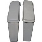Harley Davidson 6" inch Heritage Softail Deluxe Extended Stretched Saddlebags NC