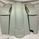 Harley Davidson 6" Heritage Softail Extended Saddlebags 6.5" Speaker Lids + RCO