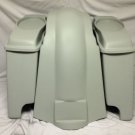Harley Davidson 6" Heritage Softail Extended Saddlebags 6.5" Speaker Lids + DCO