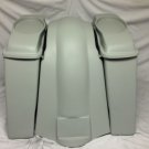 Harley Davidson 6" Heritage Softail Extended Saddlebags 6 x 9 Speaker Lids + NCO