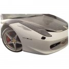 Fiberglass New Ferrari 458 Italia Front Bumper Cover 2010 - 2014 Race Car Glass