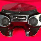 Fiberglass Yamaha Roadstar Fairing 1600/1700 6.5" Speakers Radio Batwing 99-09