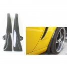 2005-2013 Chevrolet Corvette C6 Carbon Fiber Add-On Rear Mud Flaps Car Race Fast