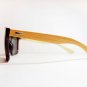 Bamboo Wood Sunglasses - Tortoise Aviator Industrial Eyewear
