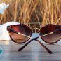 AVIATOR CAT EYE SUNGLASSES - VINTAGE RETRO INSPIRED EYEWEAR (Tortoise)