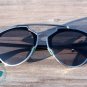 AVIATOR CAT EYE SUNGLASSES - VINTAGE RETRO INSPIRED EYEWEAR (Black)