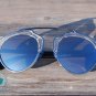 AVIATOR CAT EYE SUNGLASSES - VINTAGE RETRO INSPIRED EYEWEAR (Mirror)