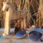 CAT EYE SUNGLASSES - VINTAGE INSPIRED CIRCLE ROUND EYEWEAR (Tortoise)