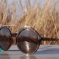 ROUND RETRO SUNGLASSES - VINTAGE INSPIRED CIRCLE EYEWEAR (Tortoise)