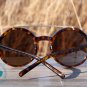 ROUND RETRO SUNGLASSES - VINTAGE INSPIRED CIRCLE EYEWEAR (Tortoise)