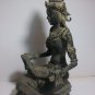 Antique ! RORO JONGGRANG / VISHNU Wishnu Old Bronze Statue Table Decor #r334