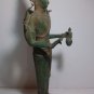 Antique ! Lord SHIVA Shiwa Hindu Hinduism GOD Old Bronze Statue Table Decor #r354
