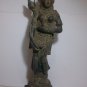 Antique ! Queen TARA Budha / Hindu GOD Old Bronze Statue 400mm Table Decor #r351