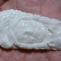 Bali Pendant Neckalce Indian Girl Eagle & Bear F/r Buffalo Bone Carving w/ Silver Bail 925_q704