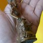 Antique ! Vintage Vishnu Wishnu Budha Hindu God From Bronze Statue 95gram Table Decor #r383