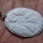 Bali Pendant Necklace Koi Fish Group From Buffalo Bone Carving With Silver Bail 925_q657