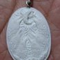 Bali Pendant Necklace Koi Fish Group From Buffalo Bone Carving With Silver Bail 925_q657