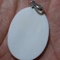 Bali Pendant Necklace Koi Fish Group From Buffalo Bone Carving With Silver Bail 925_q657
