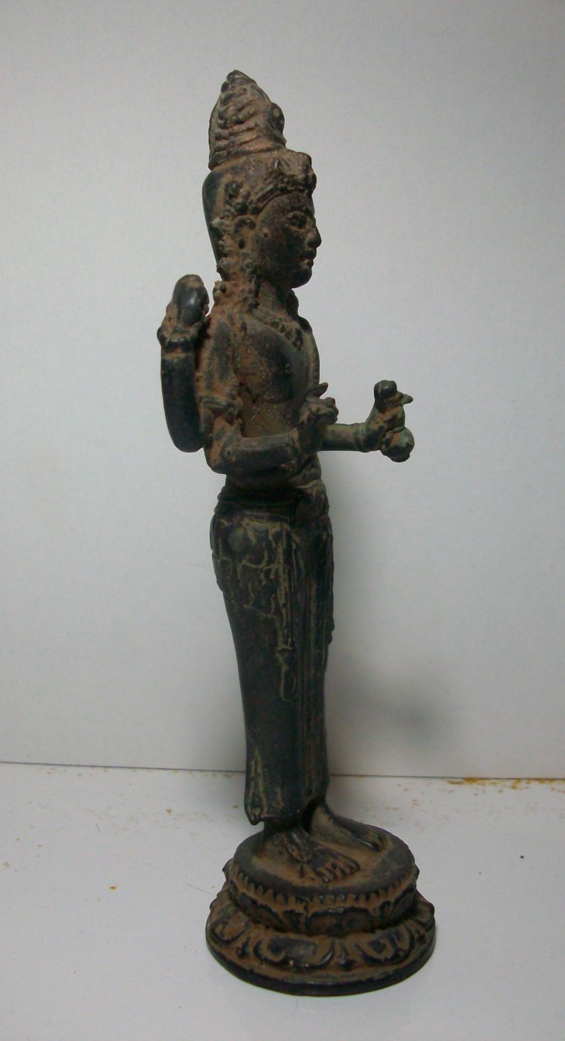 Antique ! Vintage Bali Roro Jonggrang Beauty Dancer OLD Bronze Statue ...