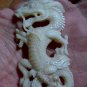 Bali Pendant Necklace China Dragon From Buffalo Bone Carving With Silver Bail 925 #q456